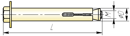 Чертеж анкерного болта